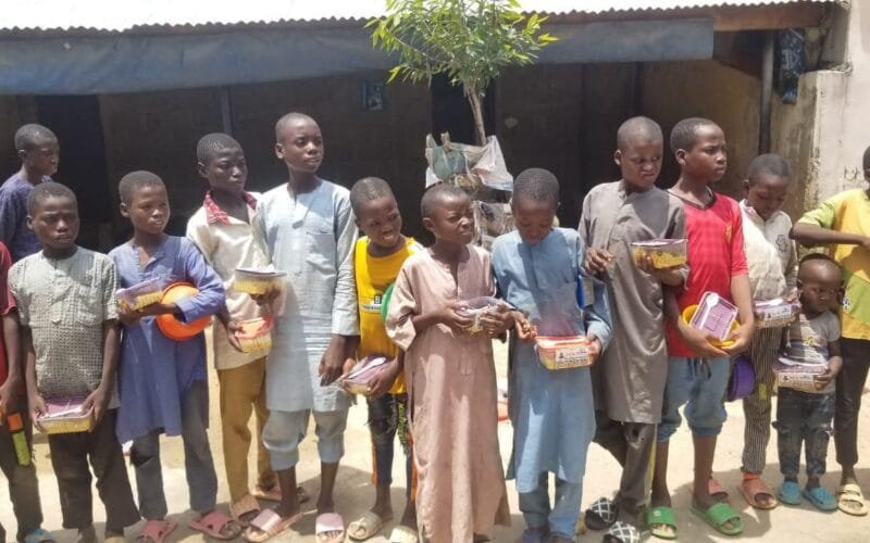 Almajiri Children in Kano State Receive Boost as ECK Foundation Launches Feeding Program